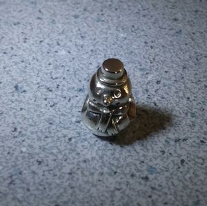 Firm Final offer!*Sterling PANDORA Snowman bead